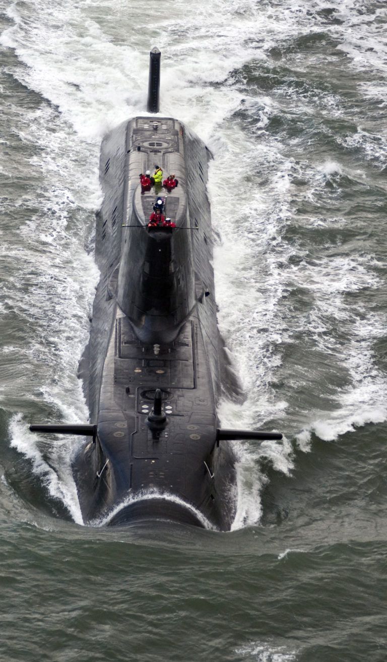 HMS Astute Arrives At Faslane For The First Time Molecular Products   45150820 E1484749694887 768x1313 